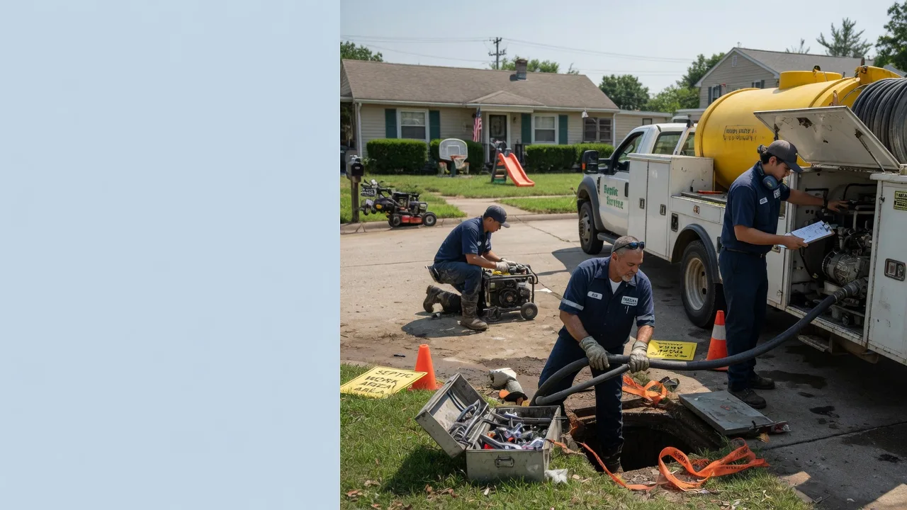 Septic Tank Pumping in Slovan, PA near me